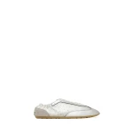 Metallic Saint Laurent Lewis Sneakers in Metallic Leather and Suede | Sneakers
