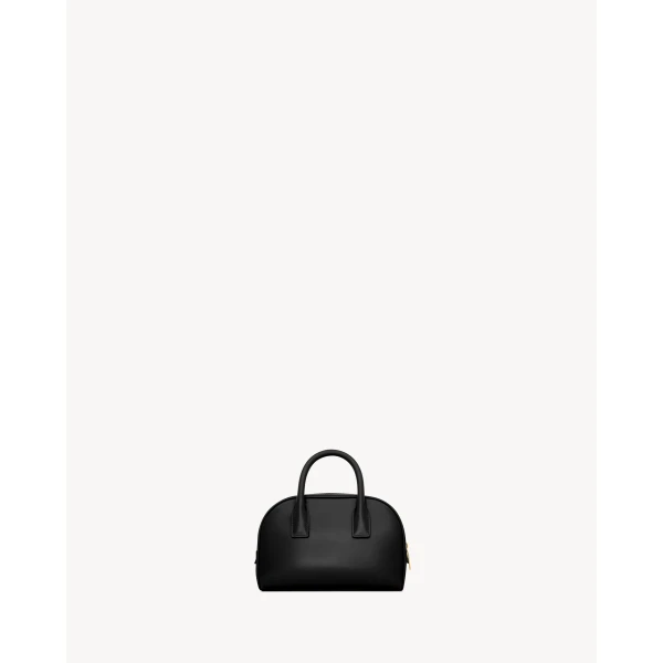 Black Saint Laurent Mini Sac de Jour Boston in Box Saint Laurent, Black, view 4 | Totes & Top-Handle Bags