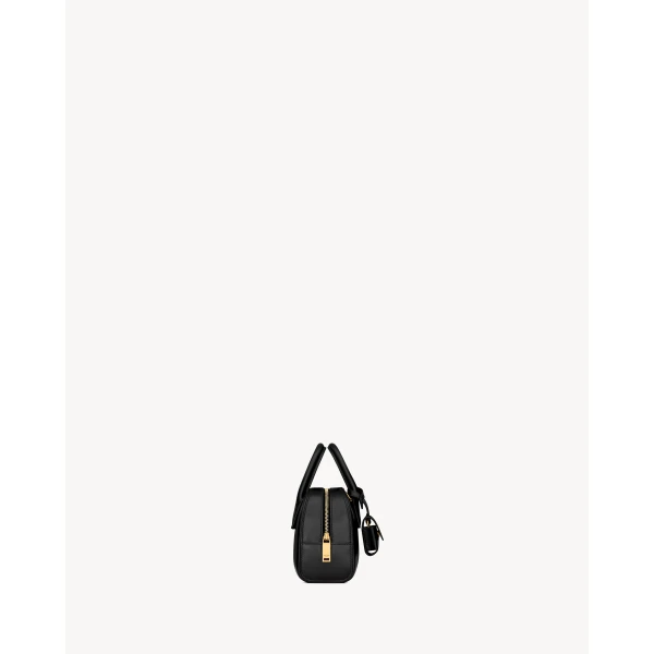 Black Saint Laurent Mini Sac de Jour Boston in Box Saint Laurent, Black, view 5 | Totes & Top-Handle Bags
