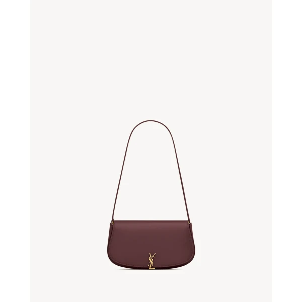 Mini Voltaire in Box Saint Laurent, Rouge Cabernet