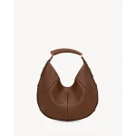Brown Saint Laurent Mombasa Medium in Smooth Leather | Shoulder & Crossbody Bags
