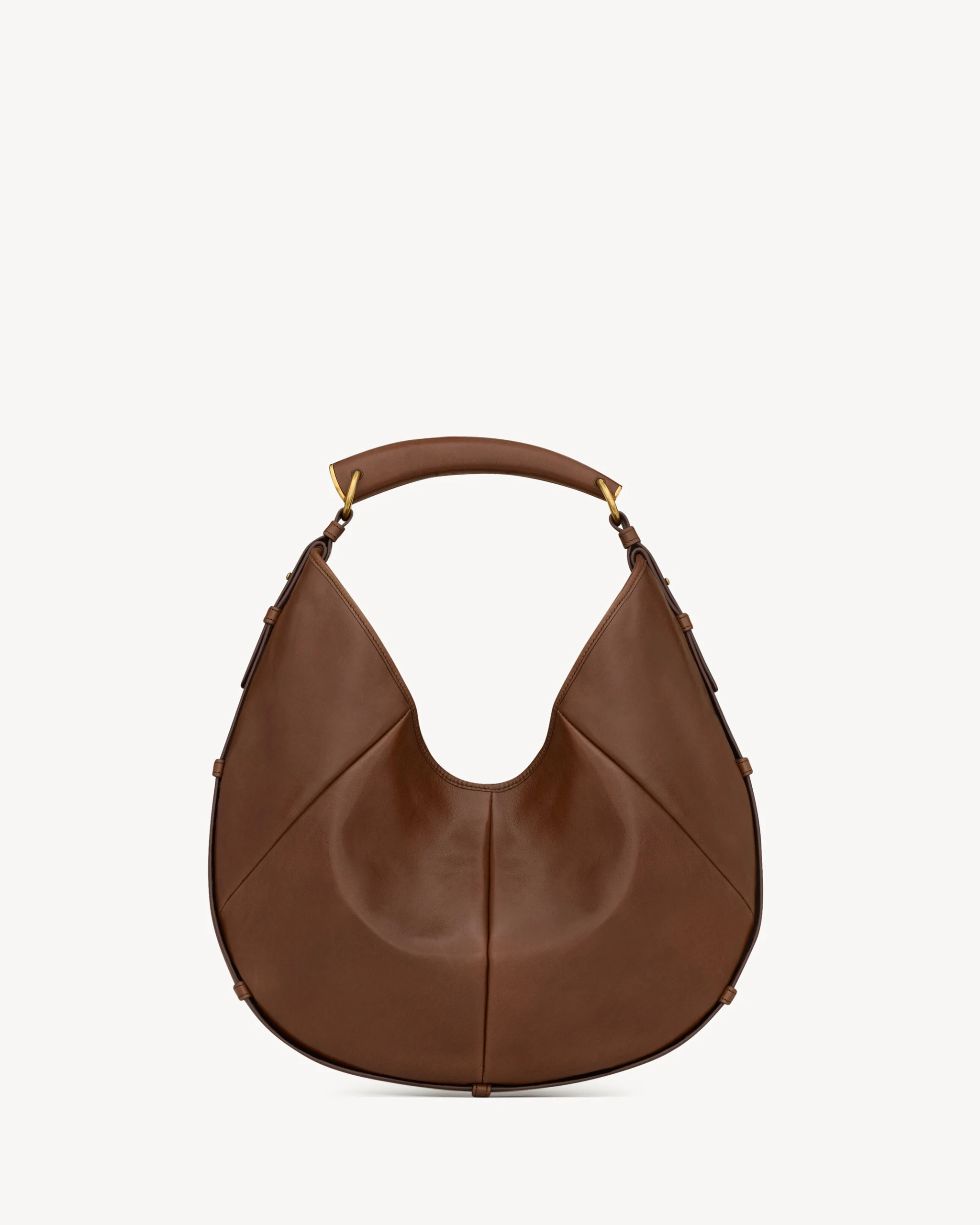 Saint Laurent Mombasa Medium in Smooth Leather Brown Saint Laurent Mombasa Medium in Smooth Leather | Shoulder & Crossbody Bags