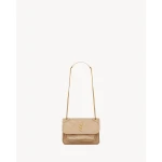 Beige Saint Laurent Niki Mini in Vintage Leather, Clear Beige | Mini Bags