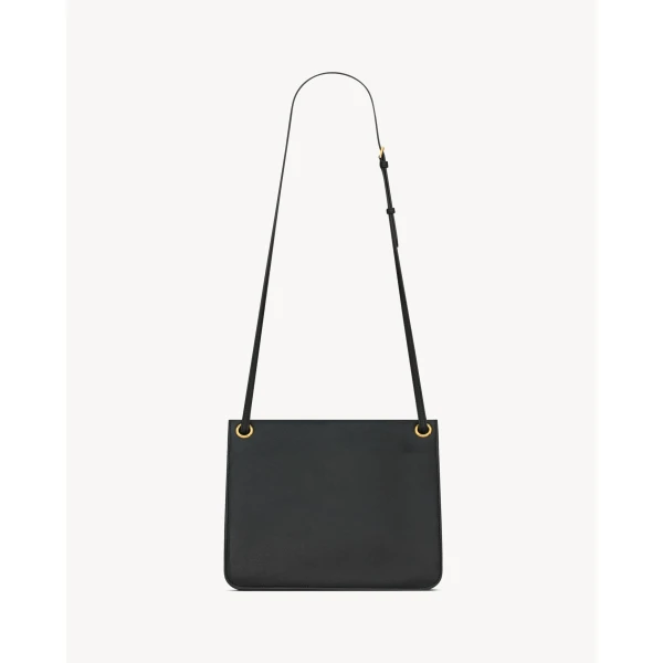 Black Saint Laurent Niki Soft Medium in Lambskin, view 3 | Shoulder & Crossbody Bags