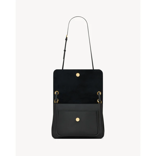 Black Saint Laurent Niki Soft Medium in Lambskin, view 5 | Shoulder & Crossbody Bags