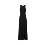 Black Saint Laurent Tank Dress in Knit | Dresses
