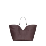 Purple Saint Laurent Y tote in leather | Totes & Top-Handle Bags