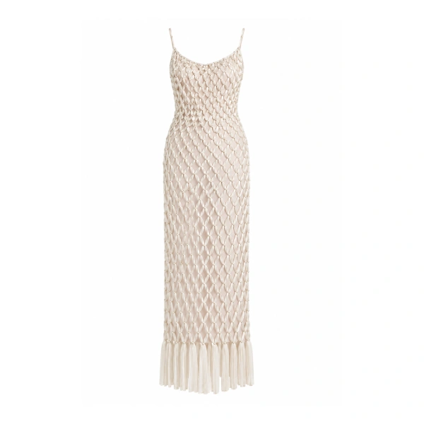 Bearing Dress in Off White