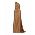 Sandra Mansour Blur Dress in Bronze