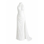Sandra Mansour Dans le Blanc Dress in White