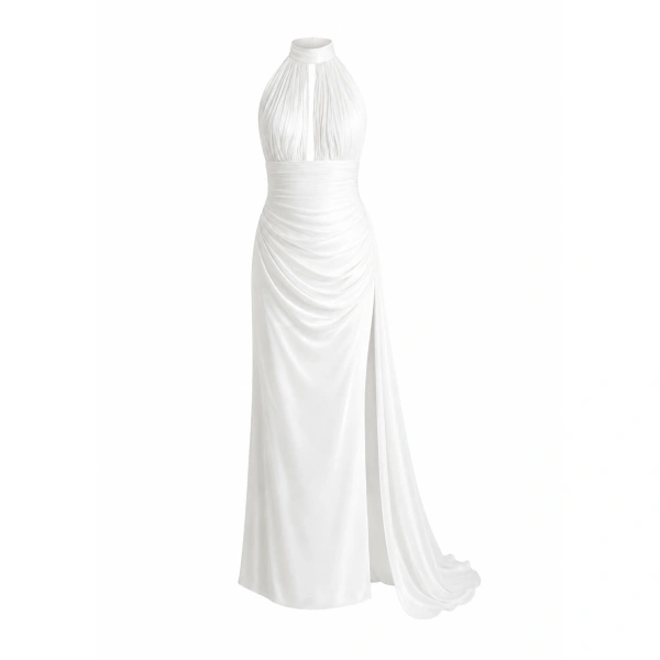Dans le Blanc Dress in White