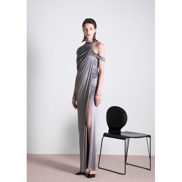 Sandra Mansour Devotion Dress in Dark Grey, view 2