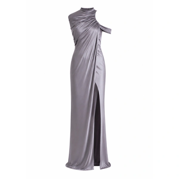 Sandra Mansour Devotion Dress in Dark Grey