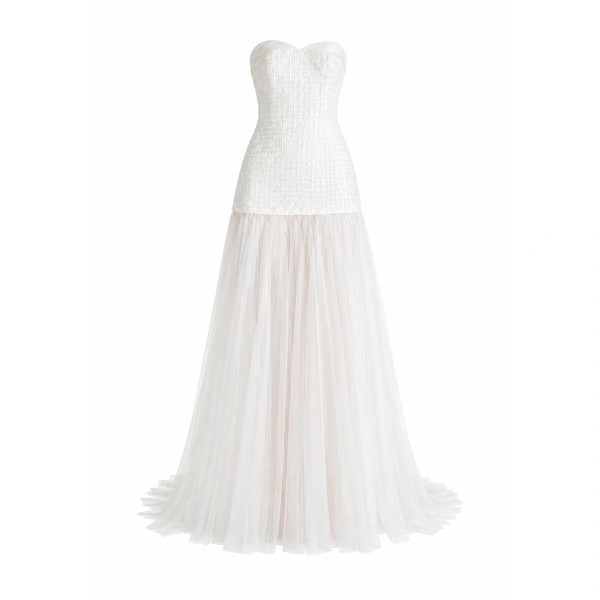 Sandra Mansour Entre Deux Dress in White