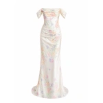 Sandra Mansour Fleur Sèche Dress in Floral Print