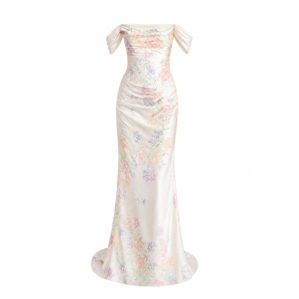 Fleur Sèche Dress in Floral Print