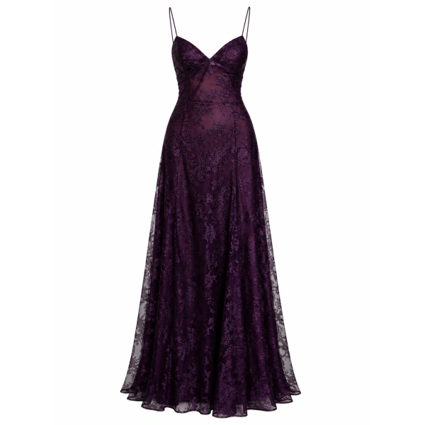 Sandra Mansour Gaze Dress in Violet
