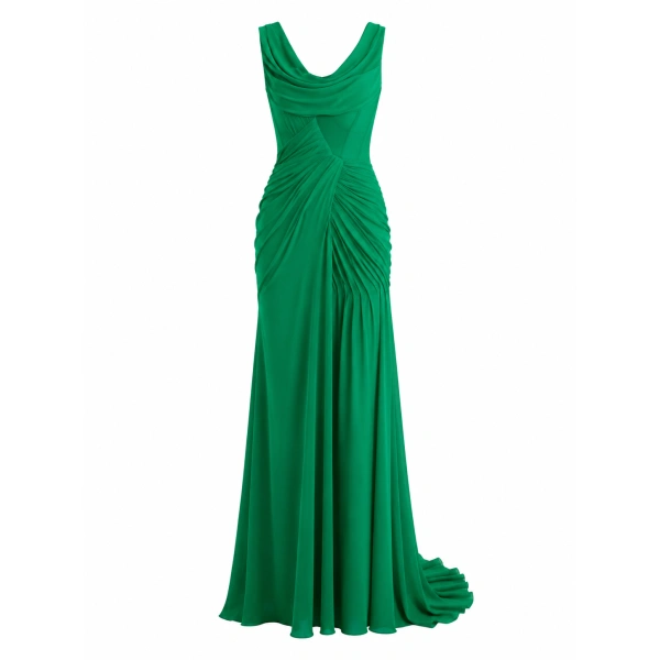 Illume Dress in Emerald