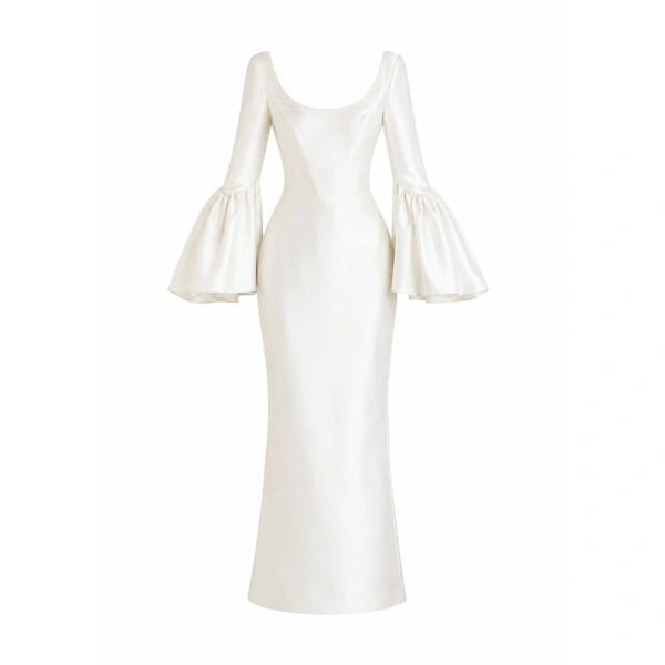 La Prudence Dress in Off White