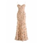 Sandra Mansour Lettre à soi Dress in Peach