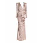 Sandra Mansour Longing Dress in Champagne