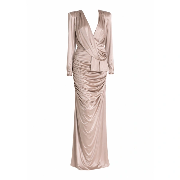 Longing Dress in Champagne