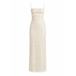 Sandra Mansour Marges Dress in Beige