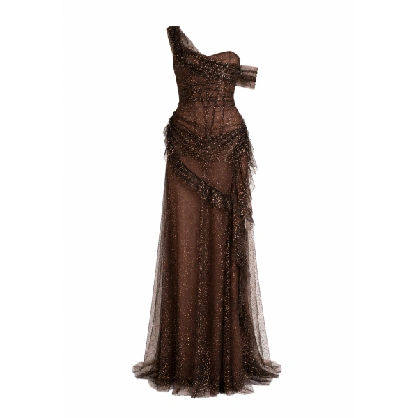 Sandra Mansour Nightfall Dress in Black