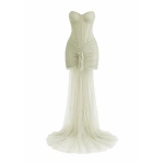 Sandra Mansour Pistache Dress in Green