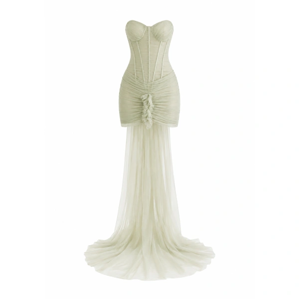 Pistache Dress in Green