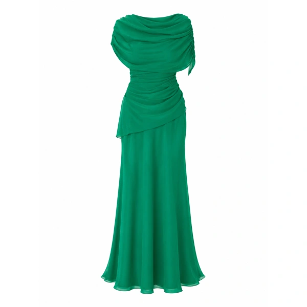 Sandra Mansour Pulse Dress in Emerald