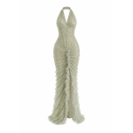 Sandra Mansour Respire Dress in Green