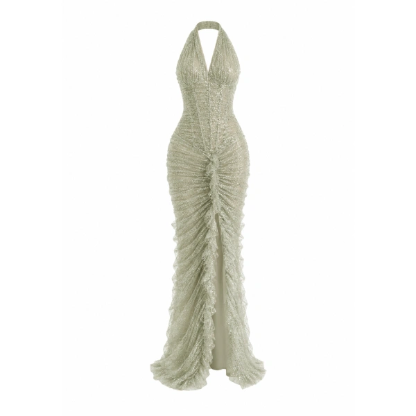 Sandra Mansour Respire Dress in Green