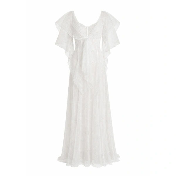 Sandra Mansour Reverie Gown in Off White