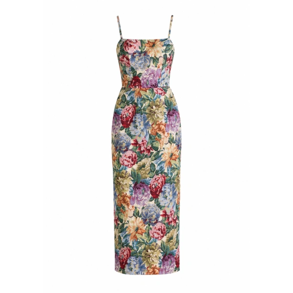Spellbound Dress in Floral Jacquard
