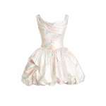 Sandra Mansour Tout Doux Dress in Floral Print