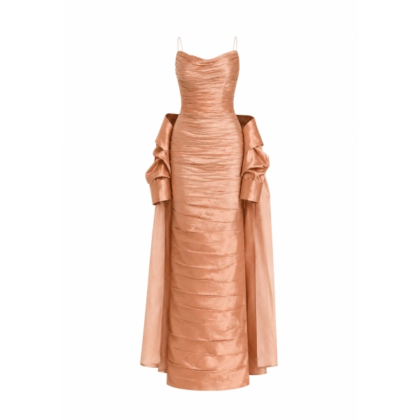 Undertow Dress in Copper