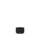 Savette Card Holder in Black Grained Leather | Card Holders | Coveti