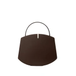 Savette Florence 25 in Coffee Smooth Leather | Totes & Top-Handle Bags | Coveti
