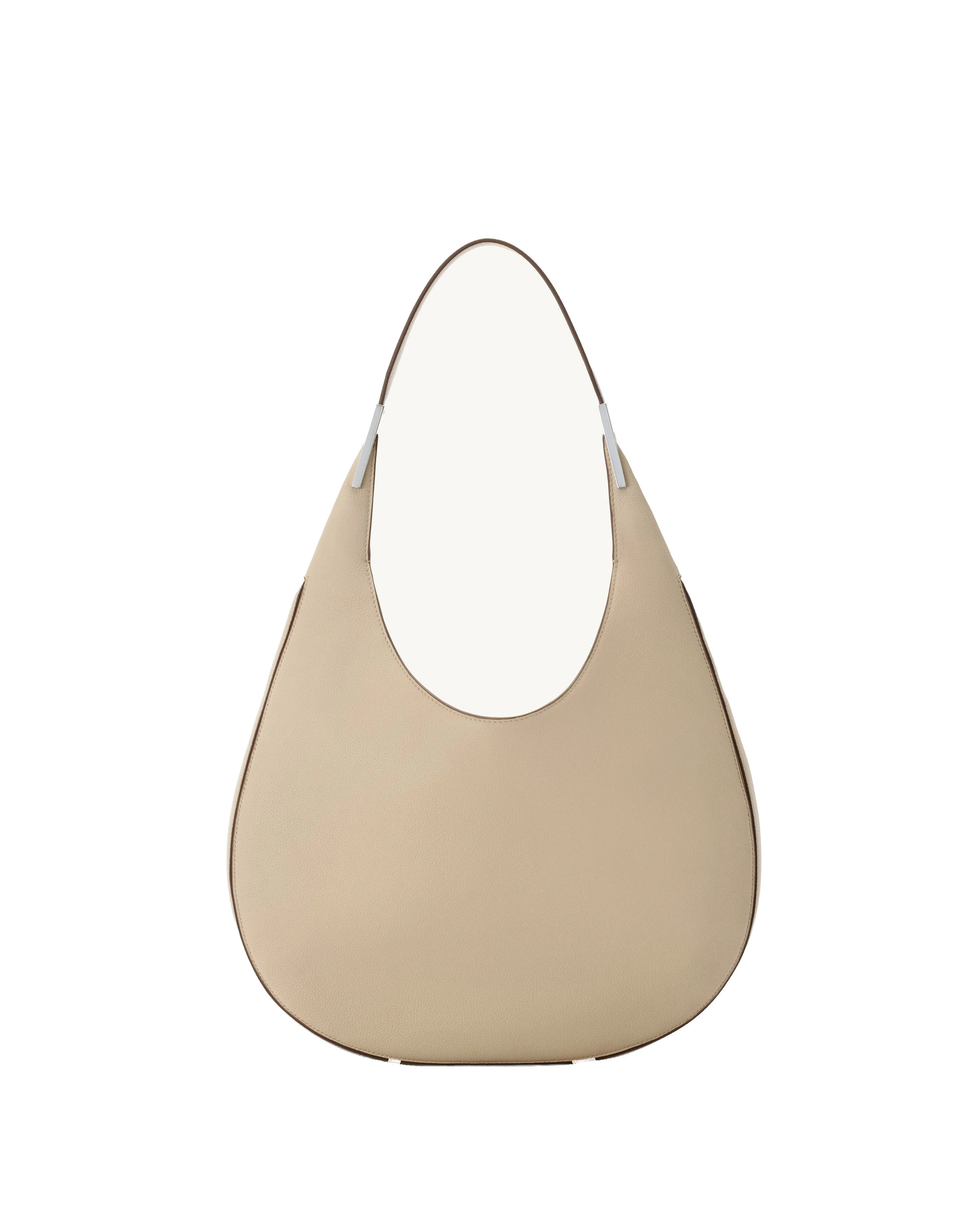 Savette Florence Hobo in Bone Grained Leather Savette Florence Hobo in Bone Grained Leather | Hobo Bags | Coveti