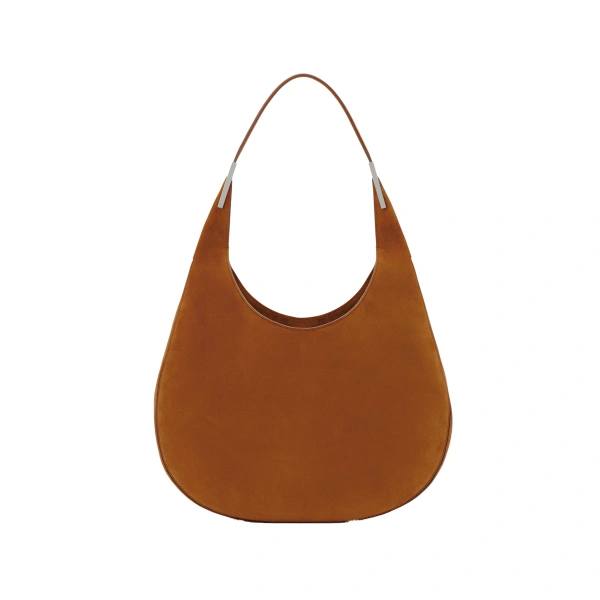 Florence Hobo in Cognac Suede