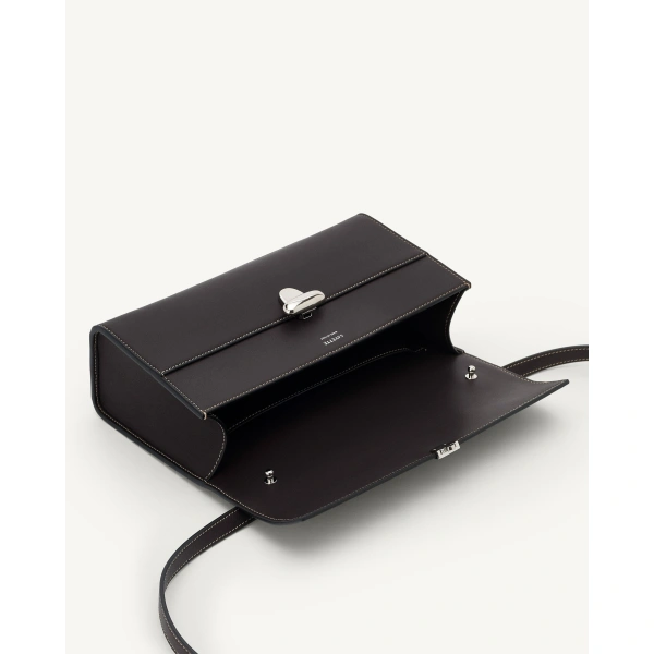 Savette Symmetry 26 in Currant Smooth Leather, view 3 | Shoulder & Crossbody Bags | Coveti