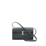 Savette Symmetry 26 in Storm Smooth Leather | Shoulder & Crossbody Bags | Coveti