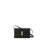 Savette Symmetry Mini Bag in Black Grained Leather Savette Symmetry Mini Bag in Black Grained Leather | Mini Bags | Coveti