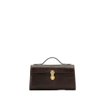 Savette Symmetry Pochette in Currant Lizard | Totes & Top-Handle Bags | Coveti