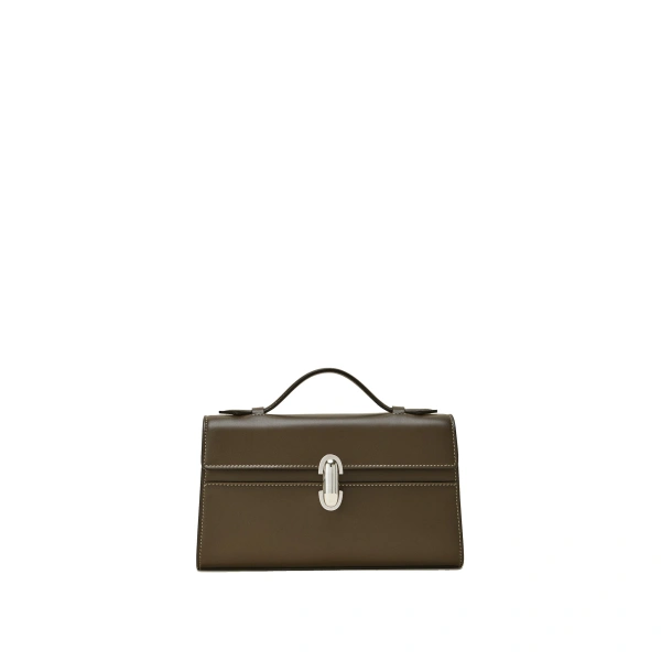Symmetry Pochette in Mink Smooth Leather