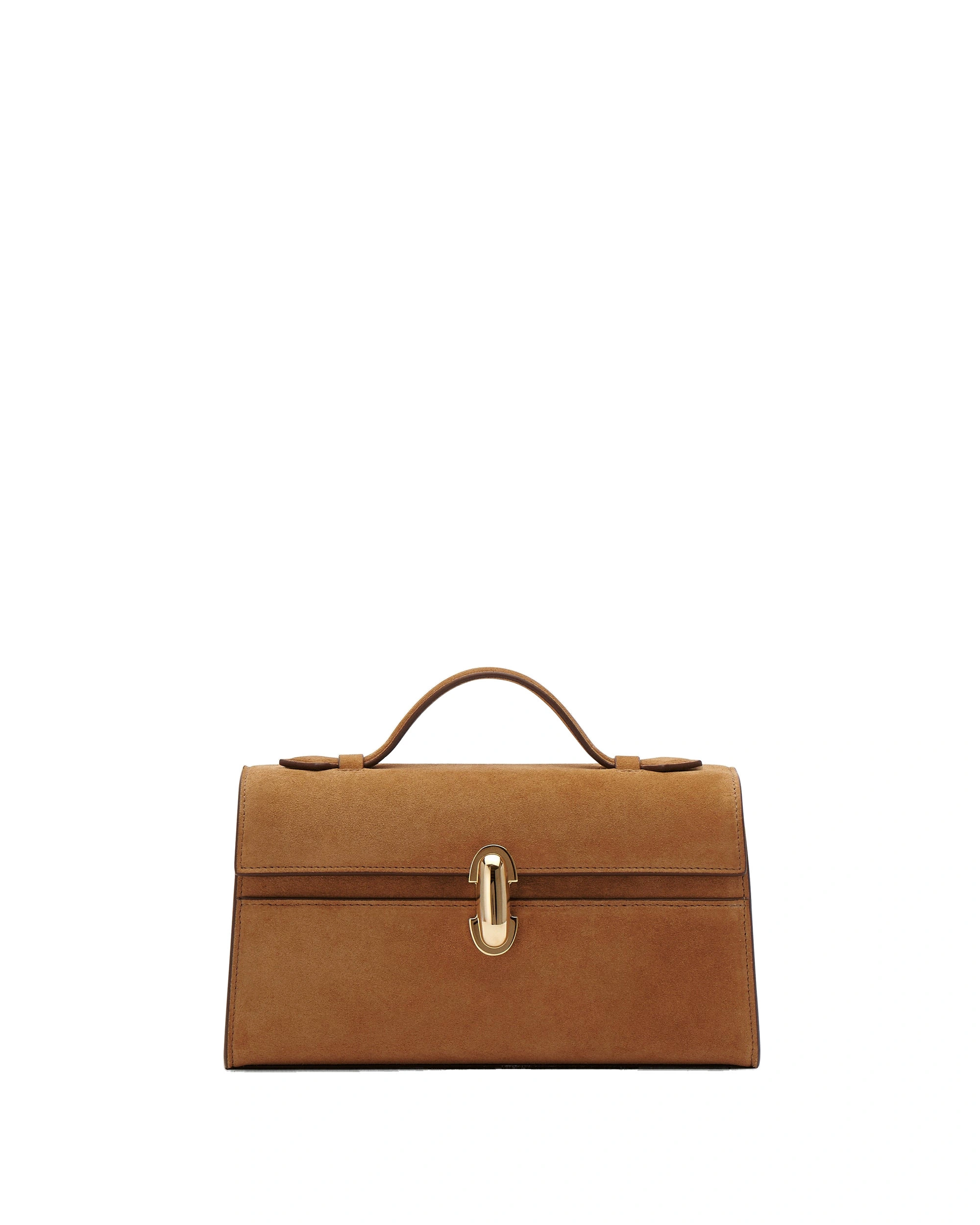 Savette Symmetry Pochette in Saddle Suede Savette Symmetry Pochette in Saddle Suede | Totes & Top-Handle Bags | Coveti