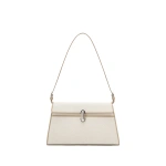 Savette Symmetry Shoulder Bag in Bone Canvas | Shoulder & Crossbody Bags | Coveti