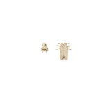 Scanlan Theodore Asymmetric Insect Studs in Light Gold
