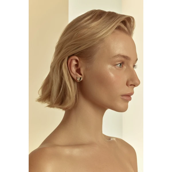 Scanlan Theodore Butterfly Studs in Light Gold | Earrings | Coveti